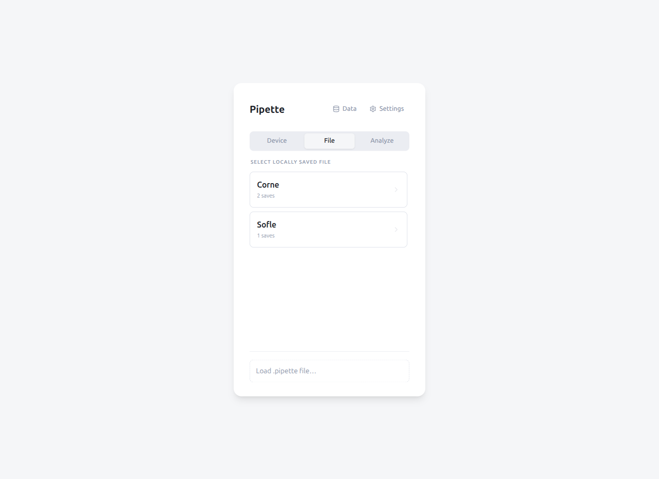 File Tab