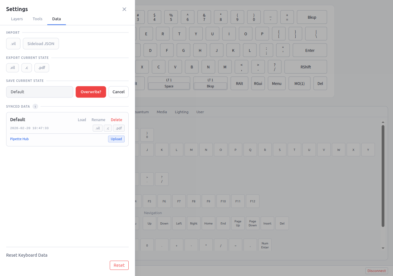 Upload Button