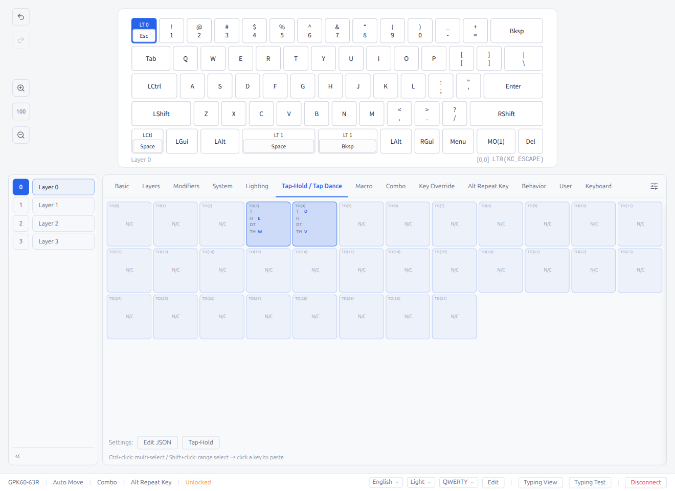 Tap Dance Tile Grid
